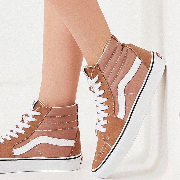 Vans Shoes - Vans Tiger’s Eye Brown Sk8-Hi Sneakers